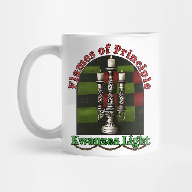 kwanzaa, flames of principle, Design by Imaginator Studio